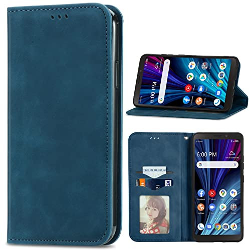 BAILI Weichem Seidig Hülle für Sony Xperia 5 V, Kartenhalter, Ständer Case Etui Handyhülle für Sony Xperia 5 V-04
