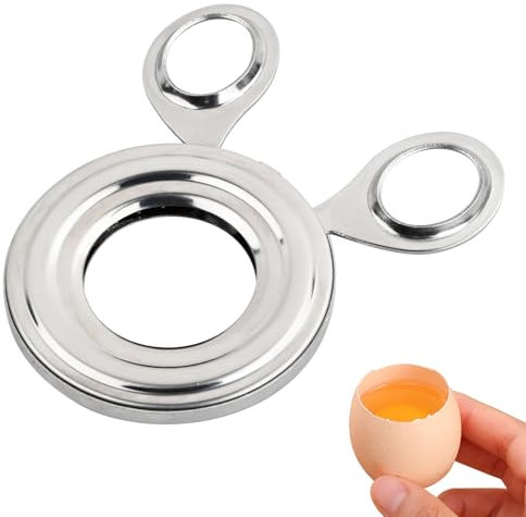 Anseom Coupe-Oeuf en Acier Inoxydable, Décapant pour Oeufs Coupe-Oeufs Ciseaux à Oeufs Décapant la Coquille Facile à Nettoyer RéSistant à L’Usure, Ciseaux à Oeufs pour La Maison Cuisine Restaurant