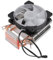 Tosuny AM4 CPU Cooler 90mm CPU Air Cooler for LGA115X 1366 775 1200 2011 for AM4 AM3+ AM3 FM2+ FM1 Processors, 1800PRM 2 Copper Heat Pipes RGB Lighting Cooling Fan