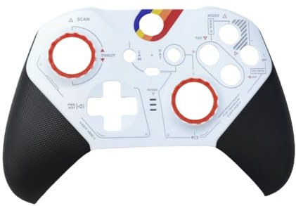 Hzxkqmil Guscio Anteriore Alloggiamento di Ricambio Frontalino Piastre di Copertura Accessori per Xbox Elite Series 2 Controller (Edizione Speciale)