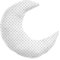 joyfill Stillkissen Luna (820 Stars Grey)