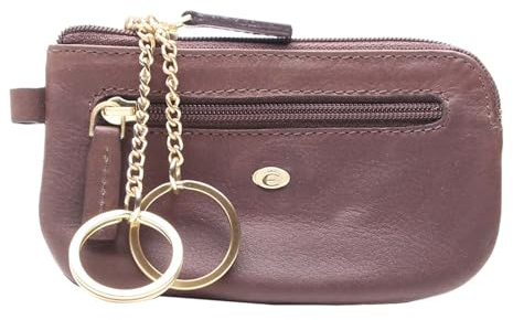 Esquire Schlüsselmäppchen Nizza Key Case Brown braun