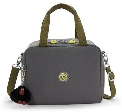 Kipling Miyo, Bolsa Térmica Porta Alimentos, Gris (Back To Grey)