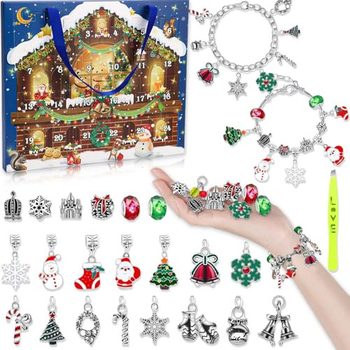 Christmas Eisenbahn Adventskalender 2025 Kinder: 24 Tage Christmas Bausteine Spielzeug - Weihnachten Countdown BauSet - Geschenk für Jungen Mädchen