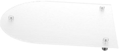 WATIIFUFU Practical Bread Serving Tray Acrylic Dessert Plate Restaurant Quality Plate