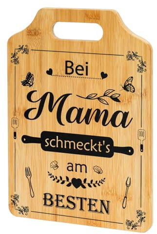 Geschenke für Mama, Muttertagsgeschenke für Mama Schneidebrett Geschenke, Geburtstagsgeschenke, Weihnachtsgeschenke, Küchengeschenke, 30.5 * 21.5 CM