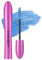 CBlue-2 Wimperntusche Wasserfest,Mascara Wasserfest, Langlebige Volumizing Curling Verlängerung Mascara Make-Up für Weihnachten, Halloween, Partys, Hochzeiten