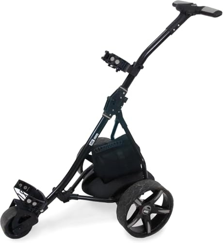 M.Y Pro Series Electric Golf Trolley | 36 Hole Battery Lithium Golf Trolley | 9 Speed Auto Distance Function | Easy To Assemble | Over £100 Free Accessories (Lithium Battery, Grey)