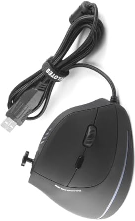 Adjustable 10000DPI Vertical Gaming Mouse, Ergonomic PC Gaming Mouse with Joystick for Gamer/PC/Laptop/Desktop