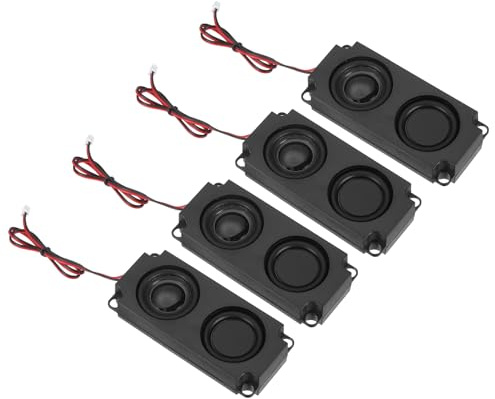 sourcing map 6PCS Speakers 5Watt 8 Ohm Mini Speaker Micro with PH2.0mm Interface for Advertising Machines LCD TV Monitors Small Electronic Projects