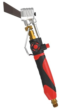 ROTHENBERGER Industrial Kupferlötkolben PREMIUM für hohe Anforderungen | 600°C Arbeitstemperatur | Gaslötkolben | Hammer-Lötbrenner mit Piezozündung | Weichlöten an Dachrinnen, Kupferblechen