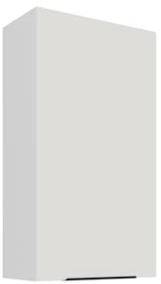 Kuechen-preisbombe Küchen Hängeschrank 60 cm - Höhe 90 cm ARIA Weiss Ultra matt + Weiss matt, hochwertige Fronten mit Anti Fingerprint Beschichtung Küchenzeile Küchenblock