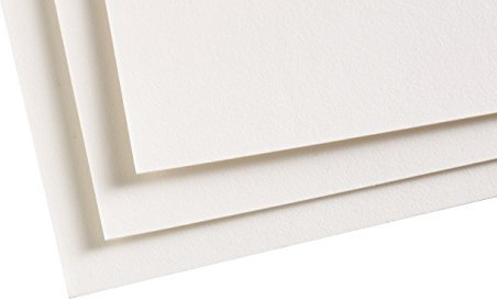 Clairefontaine 197016C Packung (mit 5 Zeichenbögen Pastelmat, 24 x 32 cm, 360 g, ideal für Trockentechniken und Pastell) weiss