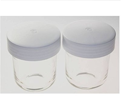 Adam Depannage – Kenwood – 2 x Topf Glas mit Deckel für AT320 – kw697736