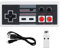 OSTENT Wiederaufladbare Wireless Controller Gamepad für Nintendo NES Mini Klassische Edition Famicom Mini-Konsole