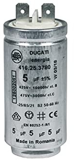 Condensateur de moteur (5 mF) sèche-linge 1250020516