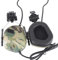 Gocher Tactical Headset Sound Pickup Safety Cuffie per Cuffie Versione Noise Reduction Cuffie con Rail Adapter per Ear Protection Radio Earphones-CP