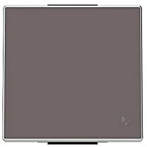 Tecla pulsador timbre Serie Sky de Niessen - Taupé