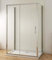 Aica Sanitär 120x90x90cm Duschkabine U-FORM Duschabtrennung Duschtür Schiebetür 8mm NANO Glas