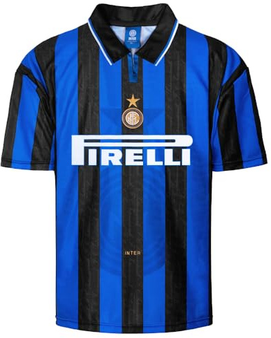 Score Draw Internazionale 1996 Shirt Blue/Black XXX-Large Polyester