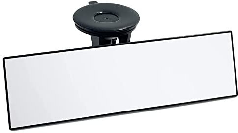 KITBEST Rear View Mirror for Driving Test, Instructor Mirror, Extra Second Adhesive Interior Car Mirror for Instructor Examiner Passenger & Learner Driver Driving Test & Lesson (220 x 65mm)
