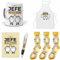 Que Regalar para Jefes. Al Jefe no se le tocan los Huevos. Taza,Delantal, libreta, boli y Trio de Calcetines