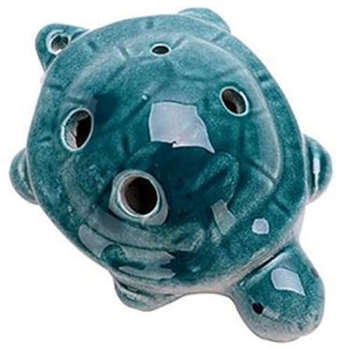 Wudaizhi 6 Löcher Ocarina Cartoon Tortoise Ocarina Flöte Wind Musikinstrumente Flöte Keramik Flauta Für Kinderspielzeug Ocarina