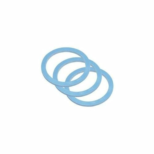 Figevida Guarnizione Compatibile per Caffettiera Restyling e Tradizione, 6/3 tazze, set 3 pezzi, ricambio, Made in Italy (3 GUARNIZIONI 6/3 TAZZE)
