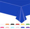 POPOYU Tovaglia Profondo Blu Decorazioni per Feste di Compleanno,137x274cm Tovaglia per Feste,Tovaglia da Colorare Decorazioni,Gigante Carta Tovaglia per Pensione,Marina
