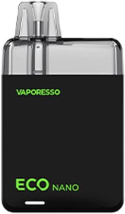 Vaporesso ECO NANO 6ml 1000mAh Pod System Kit Farbe Midnight Black