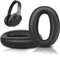 INF Ear pads for Sony MDR-1000X WH-1000XM2 headphones replacement pads black 1 pair