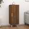 Homgoday Anrichte Küche Sideboard Wohnzimmer Anrichte Küche Anrichte Wohnzimmer Anrichte und Anrichte Küche Platzsparende Anrichte Eiche Braun 34,5 x 34 x 90 cm aus mehrschichtigem Holz, Möbel für den