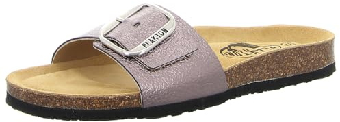 PLAKTON Damen Pantoletten BIS 3 181018 grafito