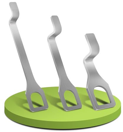 Poprkdre Edelstahl Heckklappenaufsteller 10/15/20cm(3pack) für VW T5 T6 Multivan/California/Camping/Bus, Auto Heckklappen Aufsteller Heckklappenhalterung für Frischluft