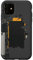Diseño de placa base con fondo negro roto Carcasa para iPhone 11