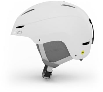 Giro Ceva Ski Helmet - Snowboard Helmet for Men, Women & Youth - Matte White - M (55.5–59 cm)