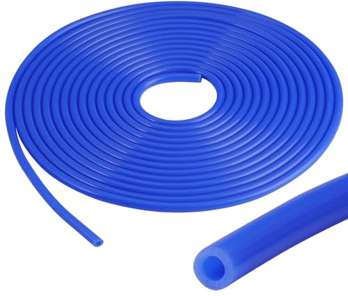 5 Mètres Tuyau en Silicone, Diamètre Intérieur 3 mm, Diamètre Extérieur 5 mm Tuyau Durite de Refroidissement, Haute Température Silicone Tuyau à Vide à L'air, Pompes, Turbines à Air, Vannes à Vide