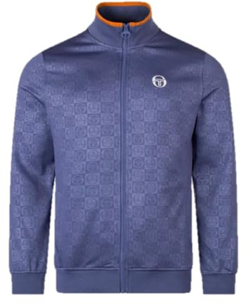 Sergio Tacchini Herren Santoro Mono Trainingsjacke, Vintage Indigo, M