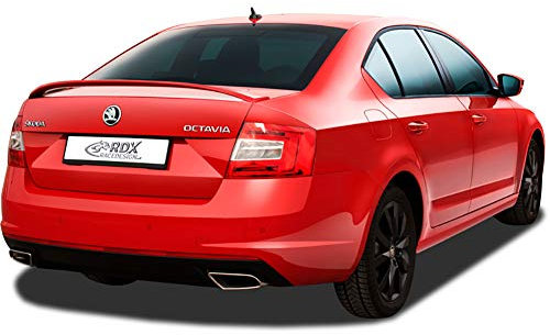 RDX Racedesign Heckspoiler kompatibel mit Skoda Octavia III Limousine 2013-2017 & FL 2017-2020 'RS-Look' (PUR-IHS)