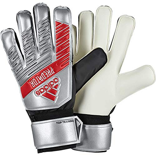 adidas Herren Torwarthandschuhe Predator Top Training, Silver Met./Black, 9, DY2606