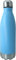 NERTHUS FIH 641 Pared Simple Azul de Acero Inoxidable 750 ml, Agua, Botella Reutilizable, 29 x 7,5 x 7,5 cm