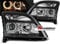 Scheinwerfer für Opel Vectra C 04.2002-08.2005 Angel Eyes schwarz