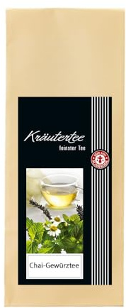 Schrader | Chai - Gewürztee | Schwarzer Tee | Verfeinert mit orientalischen Gewürzen | 200g