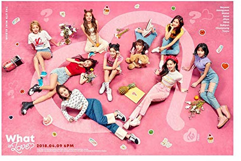 TWICE [WHAT IS LOVE?] 5th Mini Album [ A ] VER. CD+PhotoBook+PhotoCard+Sticker+TRACKING NUMBER K-POP SEALED