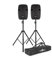 SubZero 12” DJ PA System with Integrated Mixer and Bluetooth Player