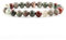 Ouubuuy Afrikanischer Drachenblut Jaspis Armband,8mm Heilsteine Armband, Edelstein Armband Damen, Stein Armband Damen,Armband Perlen Damen,Armband Damen Perlen