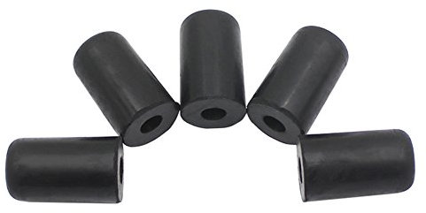 Qcwwy Cello Gummi-Stachel, Kontrabass-Stachel Gummi-Spitzenstopper Cello-Zubehör Cello-Spitzenschutz Celloschutz für Instrumente