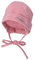 Sterntaler OCS Beanie melange - weiche Beanie Mütze aus Melange Singlejersey (Bio) - Unisex Kopfbedeckung mit Ohrenklappen - Baby und Kinder Übergangsmütze zum Binden - samtrosa, Größe 45
