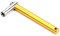 JOEBO Tragbare Metall-Trommelschlüssel Trommel-Stimmschlüssel Trommelreparaturwerkzeug Universal Drum Tuner Tuning Keys Percussion Hardware Tool Universal Drum Tuning Key lang/583 (Farbe: Golden