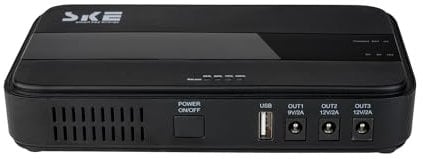 SKE Mini UPS 10400mAh Gruppo Continuita per Router Modem Gruppo di Continuità